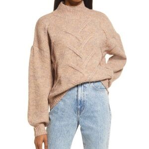 FRNCH naiana mock turtleneck sweater